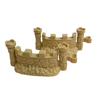 Fisher Price Little People Accessories Stone wall castle‎ fence gate